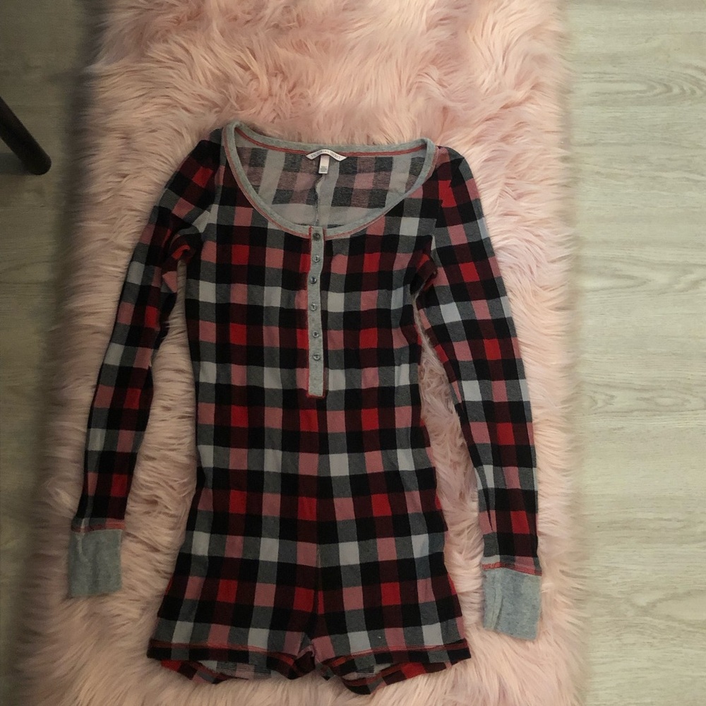 Victorias secret plaid romper new without tags